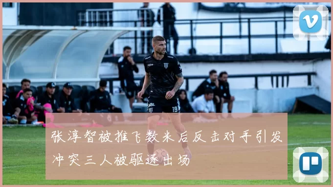 张淳智被推飞数米后反击对手引发冲突三人被驱逐出场
